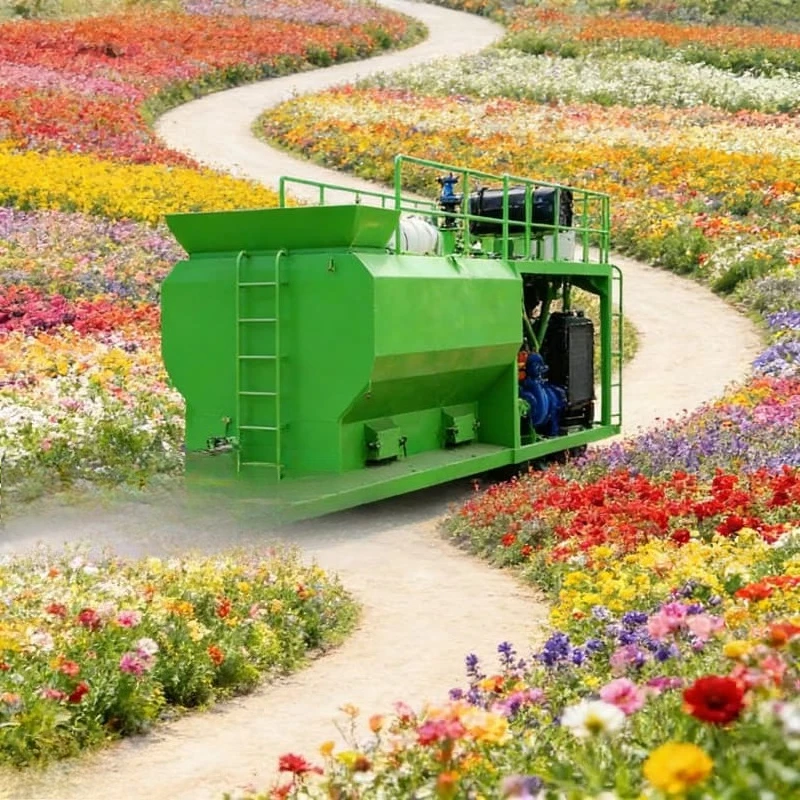 High Quality Yugong Diesel Hydraulic Hydroseeder 4000L for Slope Greening and Community Landscape Engineering Customized Sale