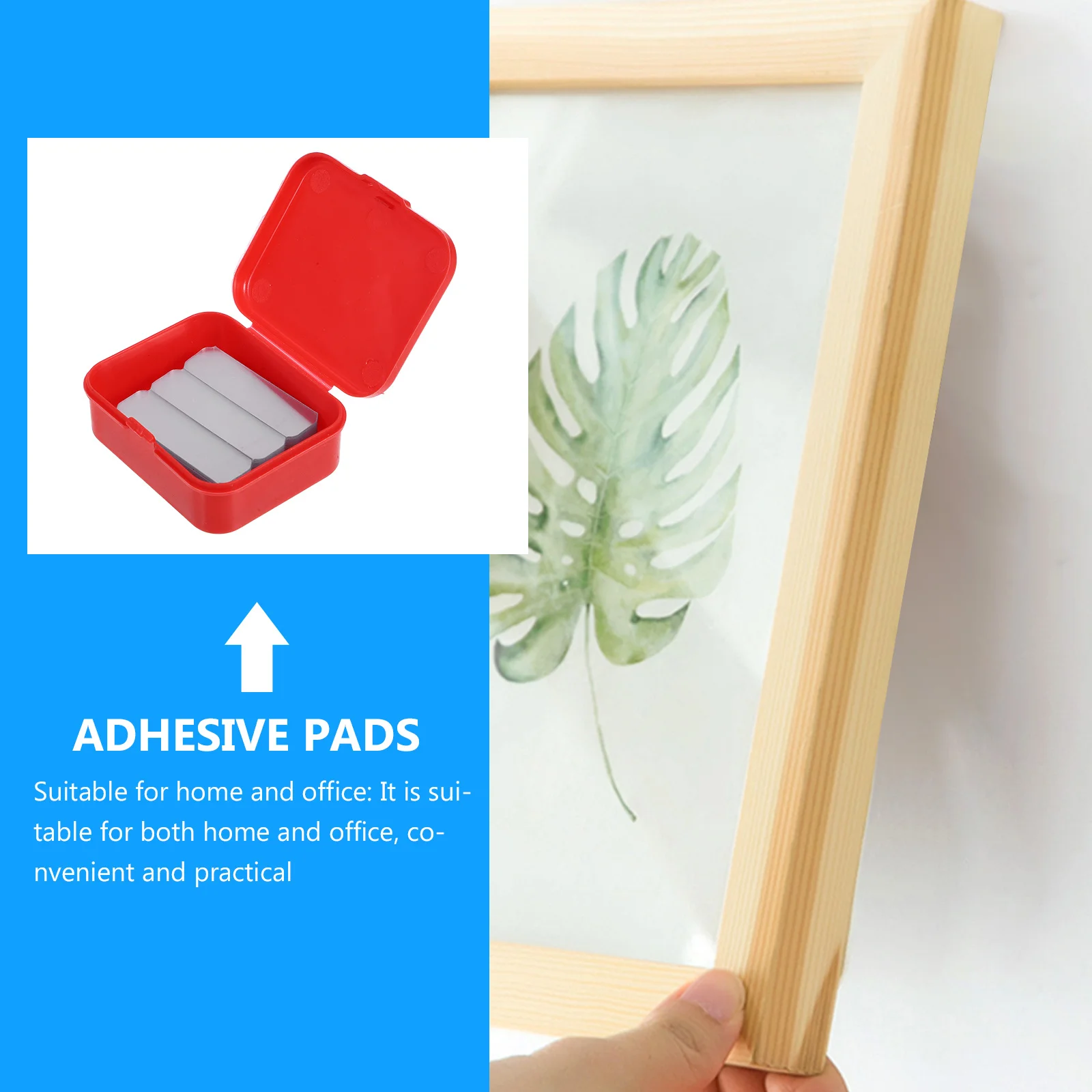 600 قطعة من المثبتات اللاصقة على الوجهين، وسادات لاصقة شفافة طويلة الأمد لا تترك أثرًا للمنزل والمكتب #4