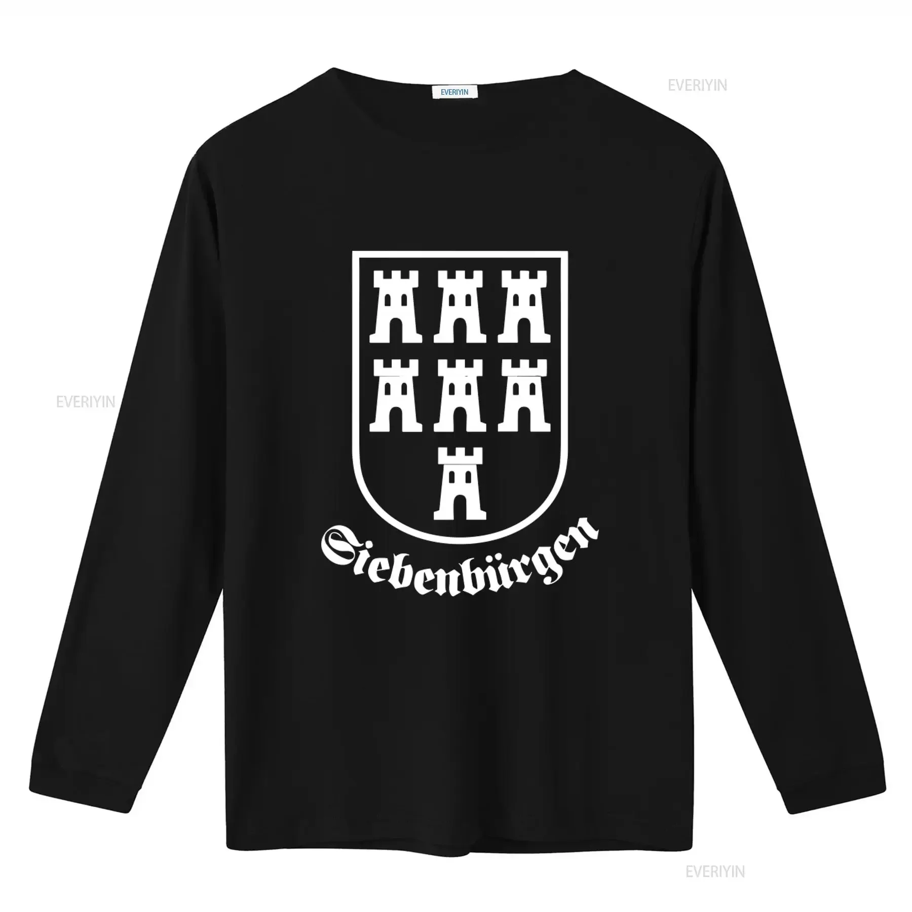 Men's Transylvania Siebenburgen Castle Print T Shirt Size up to 5XL vintage Washed Stretched Casual Soft Breathable streetwear