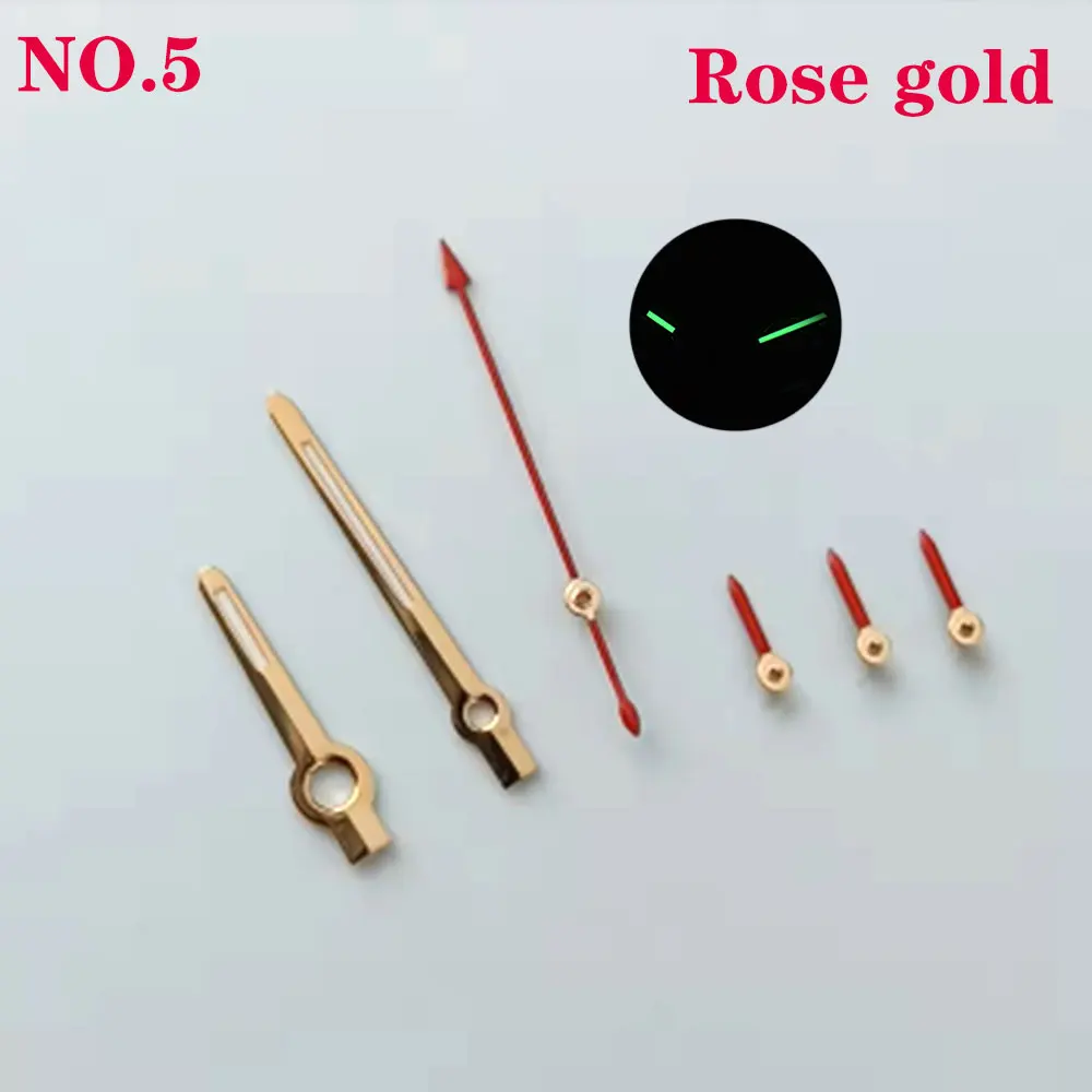 Watch hands, VK63 hands, suitable for VK63 quartz movement, C3 green luminescence, watch accessories - Image 6