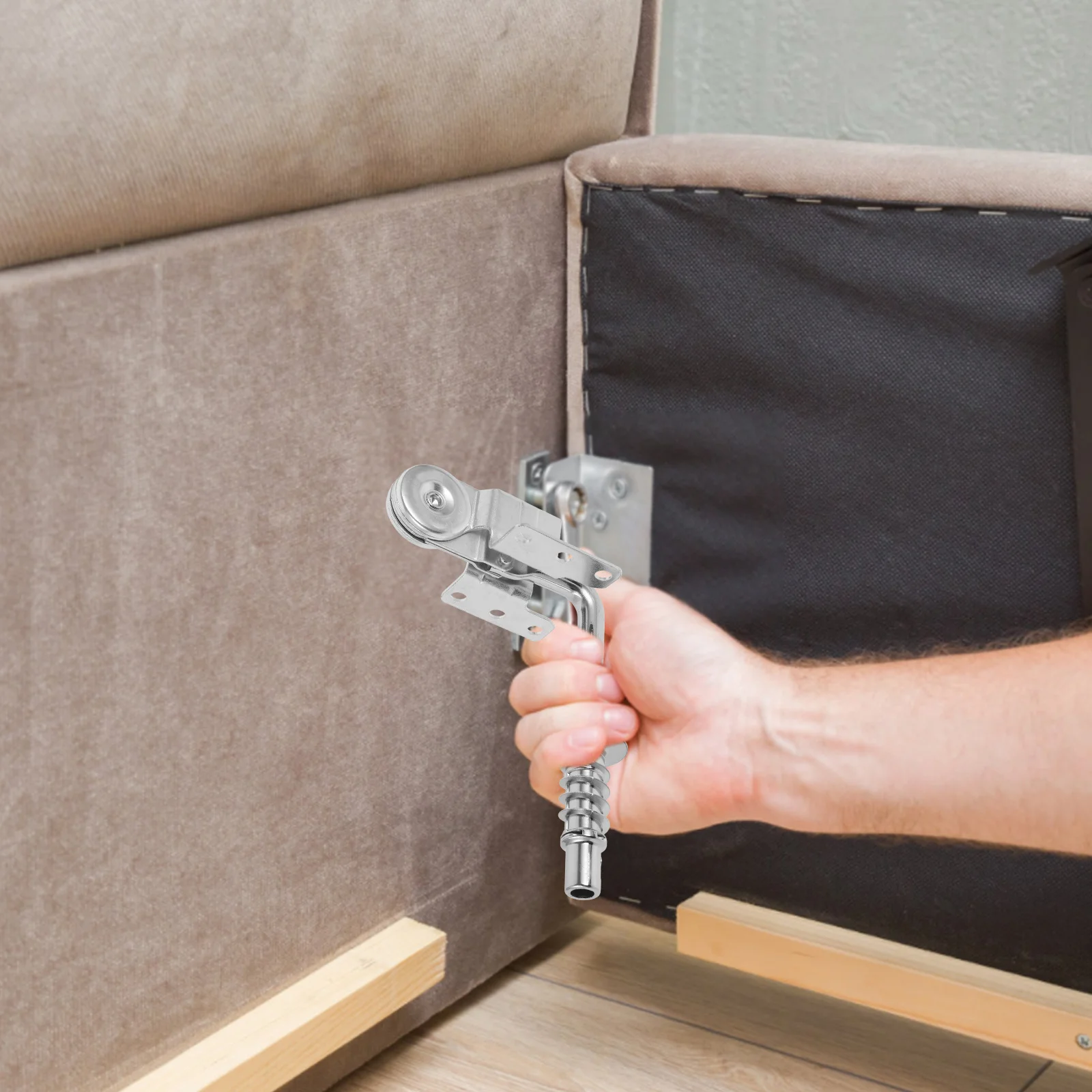 

2pcs Sofa Headrest Hinges Low Noise Smooth Operation Furniture Accessories Adjustable Angle Sofa Pillow Hinge Foldable Couch