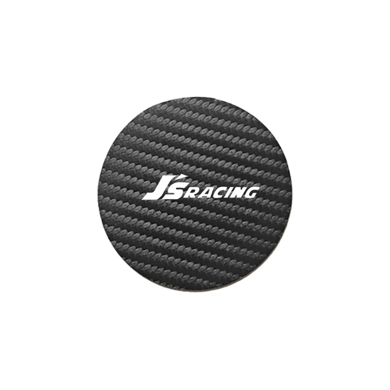 2 PCS Car Water Cup Pad Non-Slip Mat For Jaguar R S XE XF XK8 XK XJL XJR XKR I-PACE E-PACE F-PACE X-TYPE F-TYPE S-TYPE JSRACING