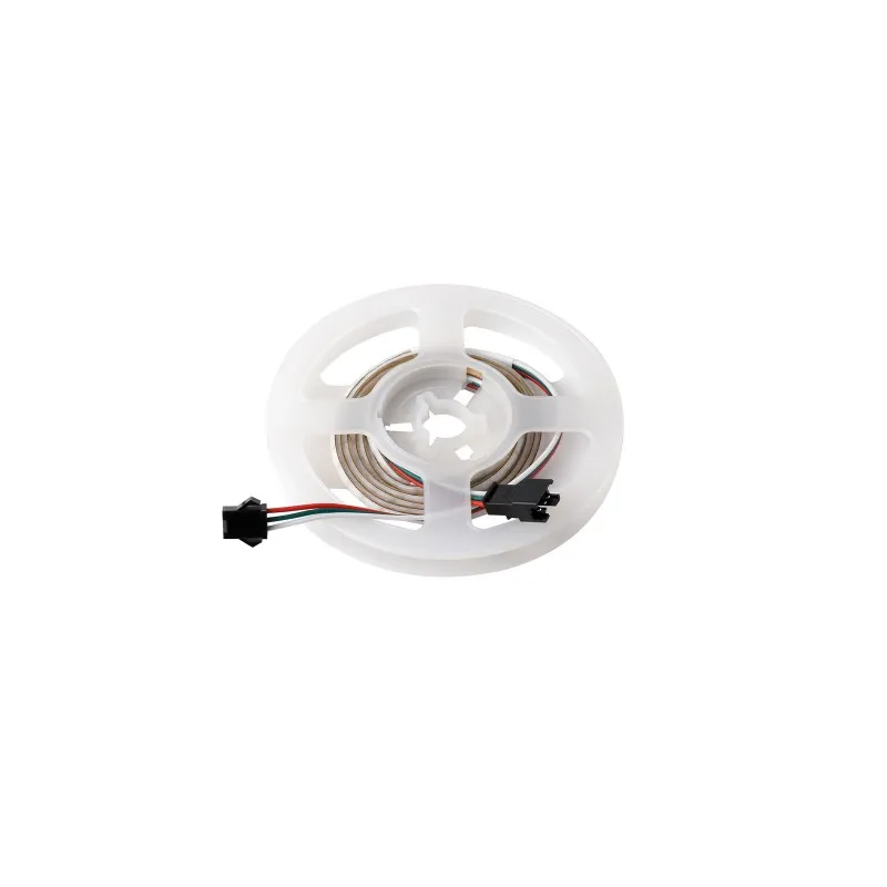 RGB Colorful COB LED Strip,WS2812B Control Chips,Cuttable And Programmable,Low Power Consumption,Options For 1m Or 5m LED Strip