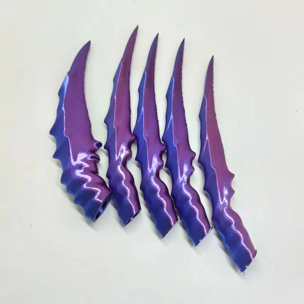 Hot Anime 3D Printed Dragon Claws Model Kids Adult Creative Fairy Tale Fingertips Halloween Comics