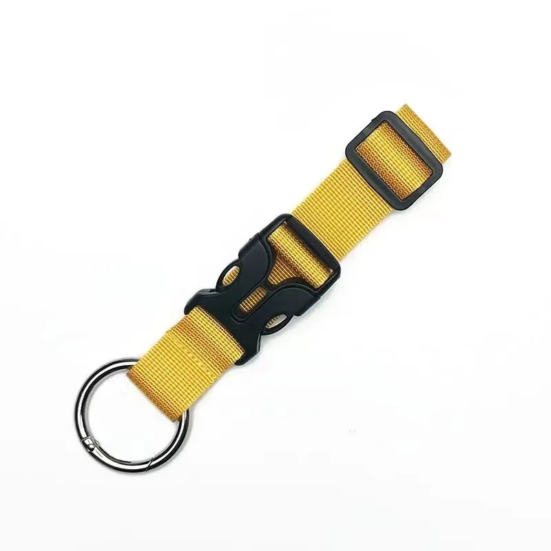 Adjustable Luggage Backbin Belt Buckle Nylon Luggage Band with Hanging Hook for Backpacks - Travel Organizer Accessory image 5