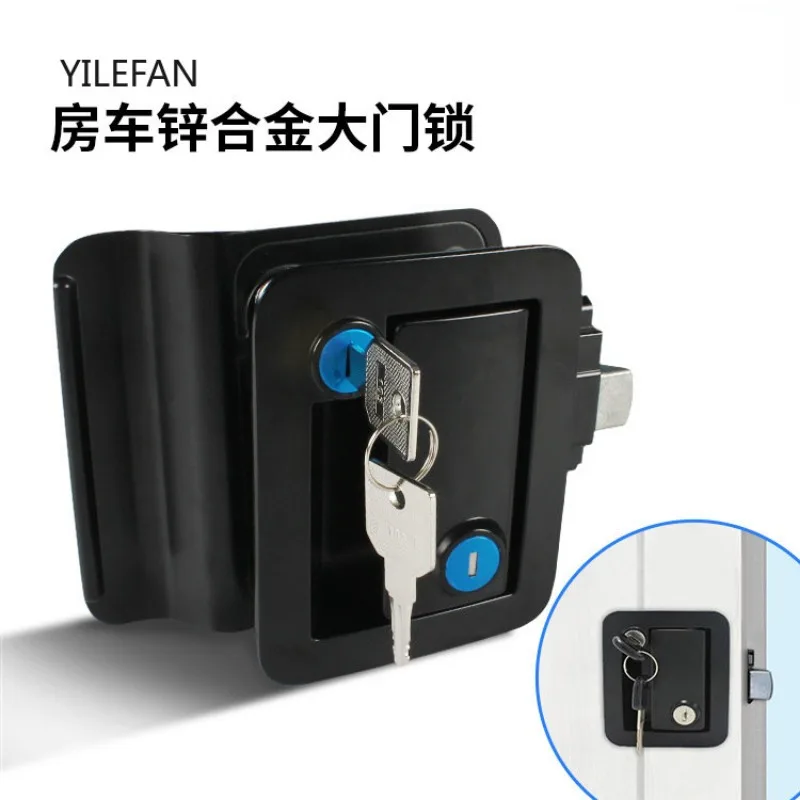 RV door lock zinc alloy inside and outside double open 1 set camper trailer caravan accessories