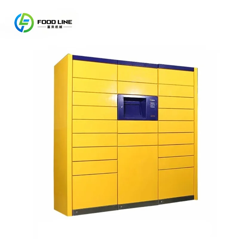 Self Service Smart Parcel Lockers Customized Outdoor Parcel Delivery Locker Automatic Express Cabinet