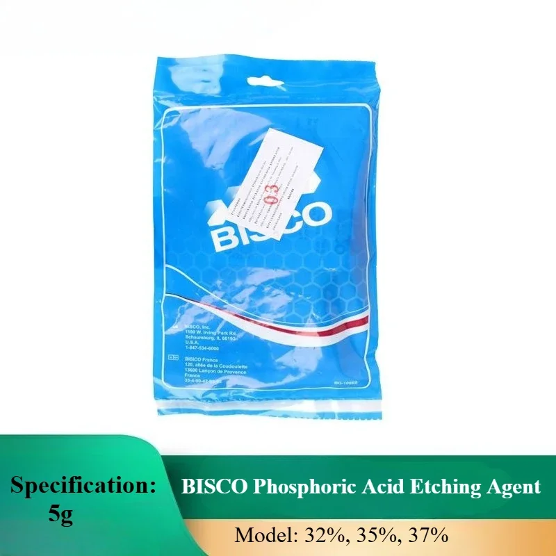 مادة طب الأسنان حمض الفوسفور المحفور بيسكو 32% 35% 37% انتقائي/حمض الفوسفور شبه جل المحفور مواد ترميم الأسنان #3