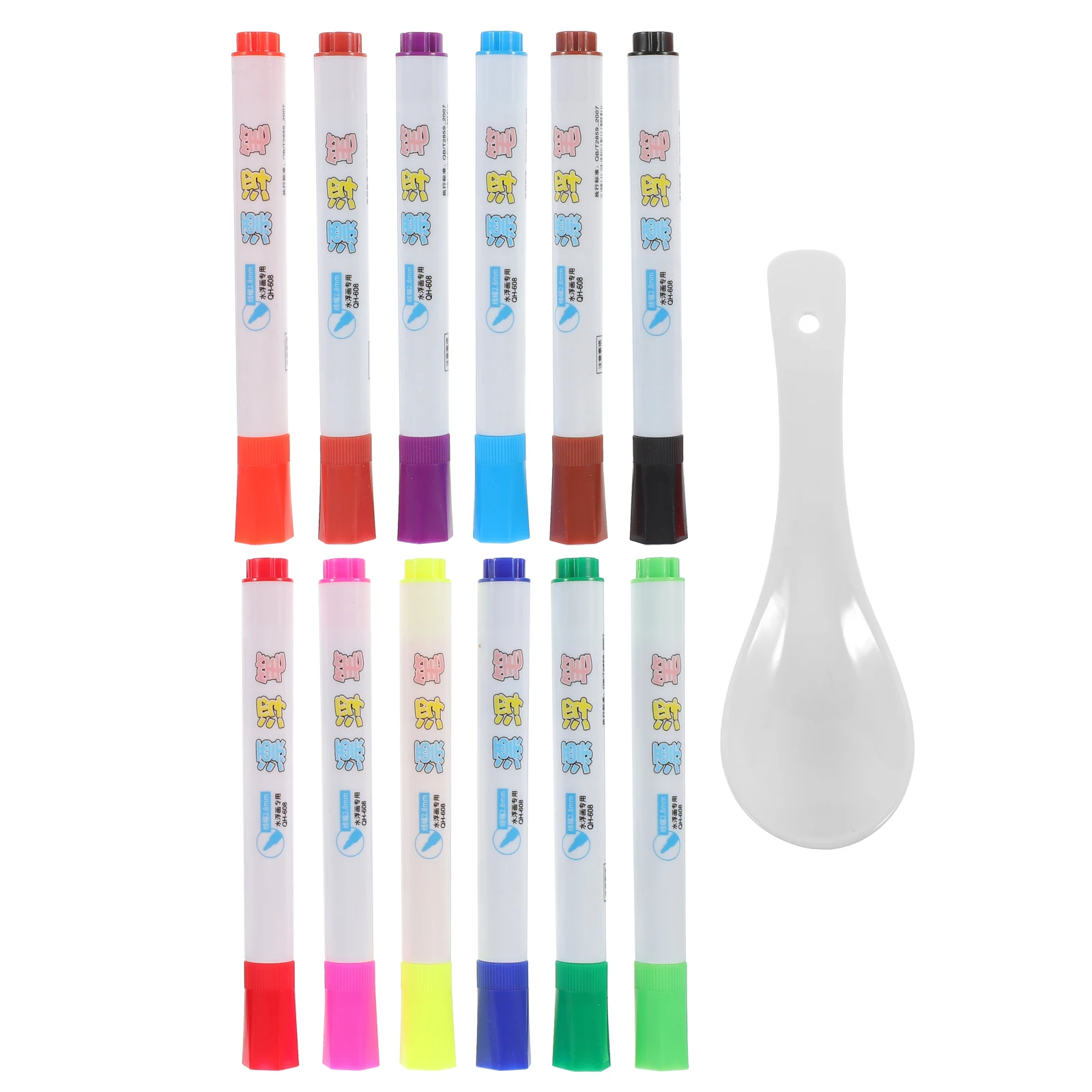 

1 комплект маркеров для белой доски, пластиковые плавные маркеры без запаха, водонепроницаемые для использования в школе, офисе, классе