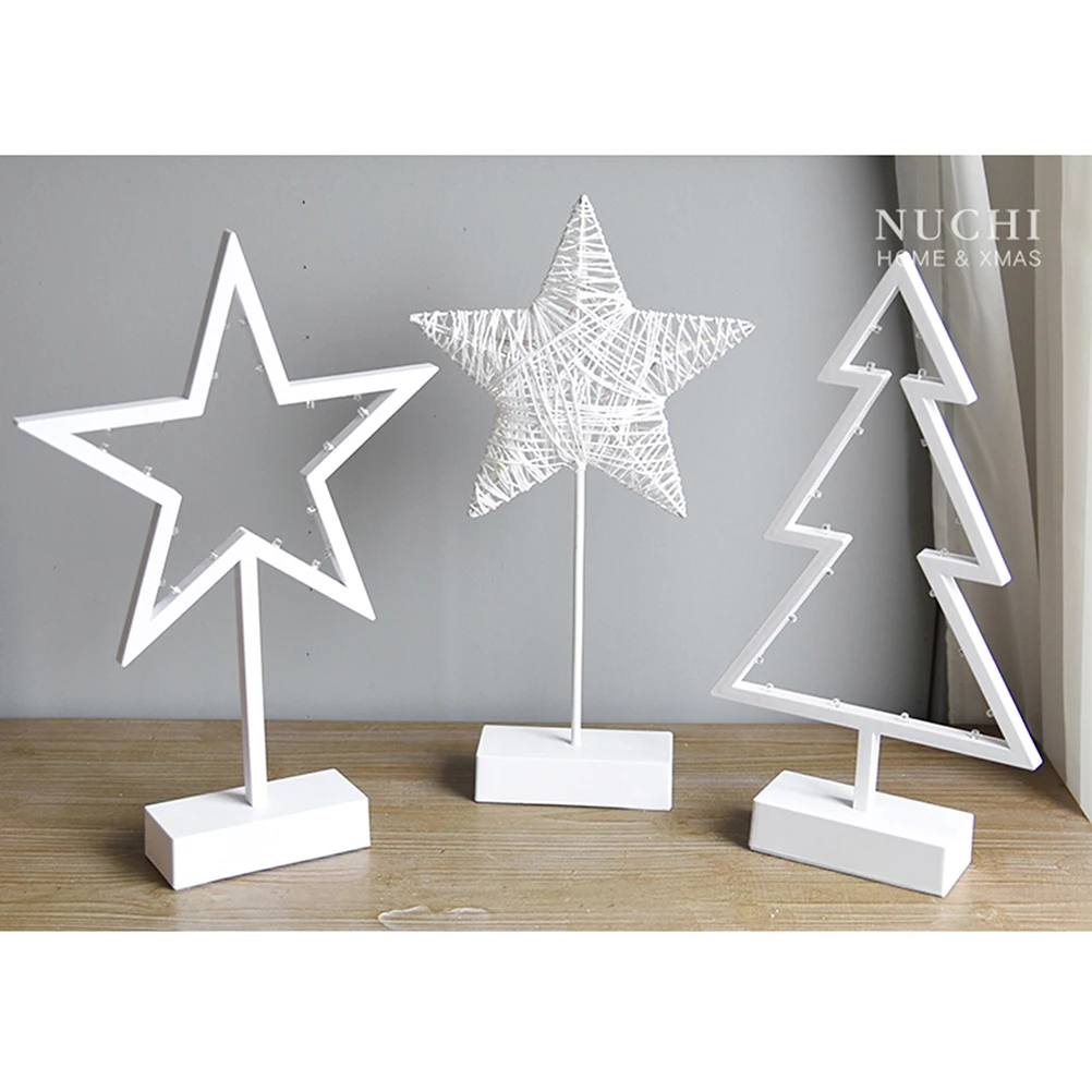 

LED Night Light 5 pointed Star friendly Energy saving Girl Room Decoration Bedside Lamp Table Light