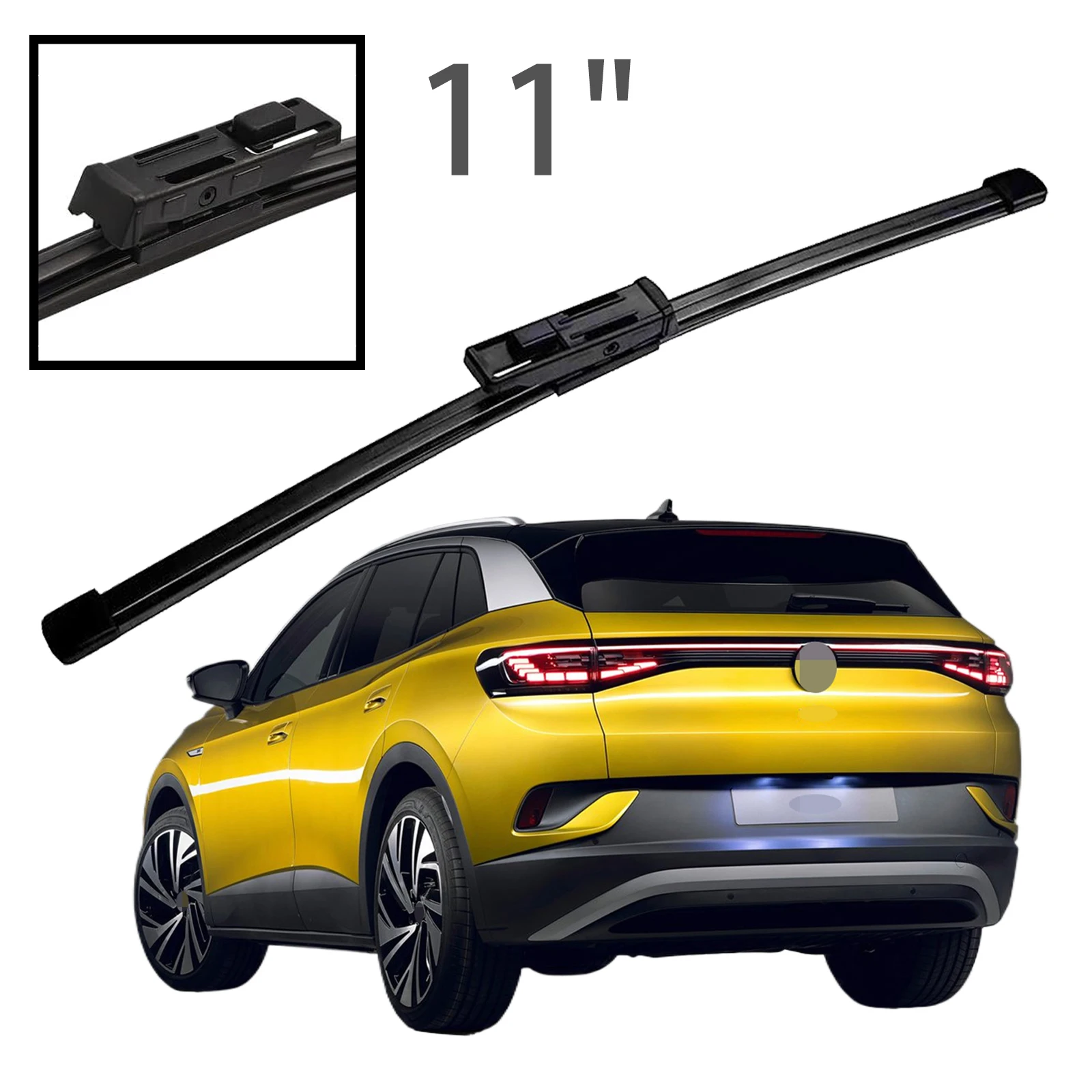 Balai D'Essuie-Glace De Pare-Brise ArrièRe Pour Vw Id.4, Accessoires Voiture, Lave-Glace, 11 ", Id4, 2020-2024 Balais Essuie Glace Bras Voiture