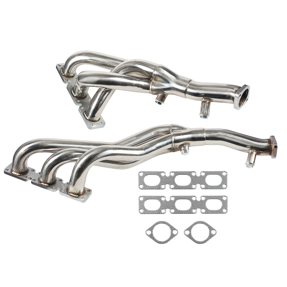 New Stainless Steel Exhaust Manifold Header For BMW E46 (325/330) 98-06 Fitting 325Ci 330Ci Z4 02-05 2.5L/2.8L/3.0L Engines