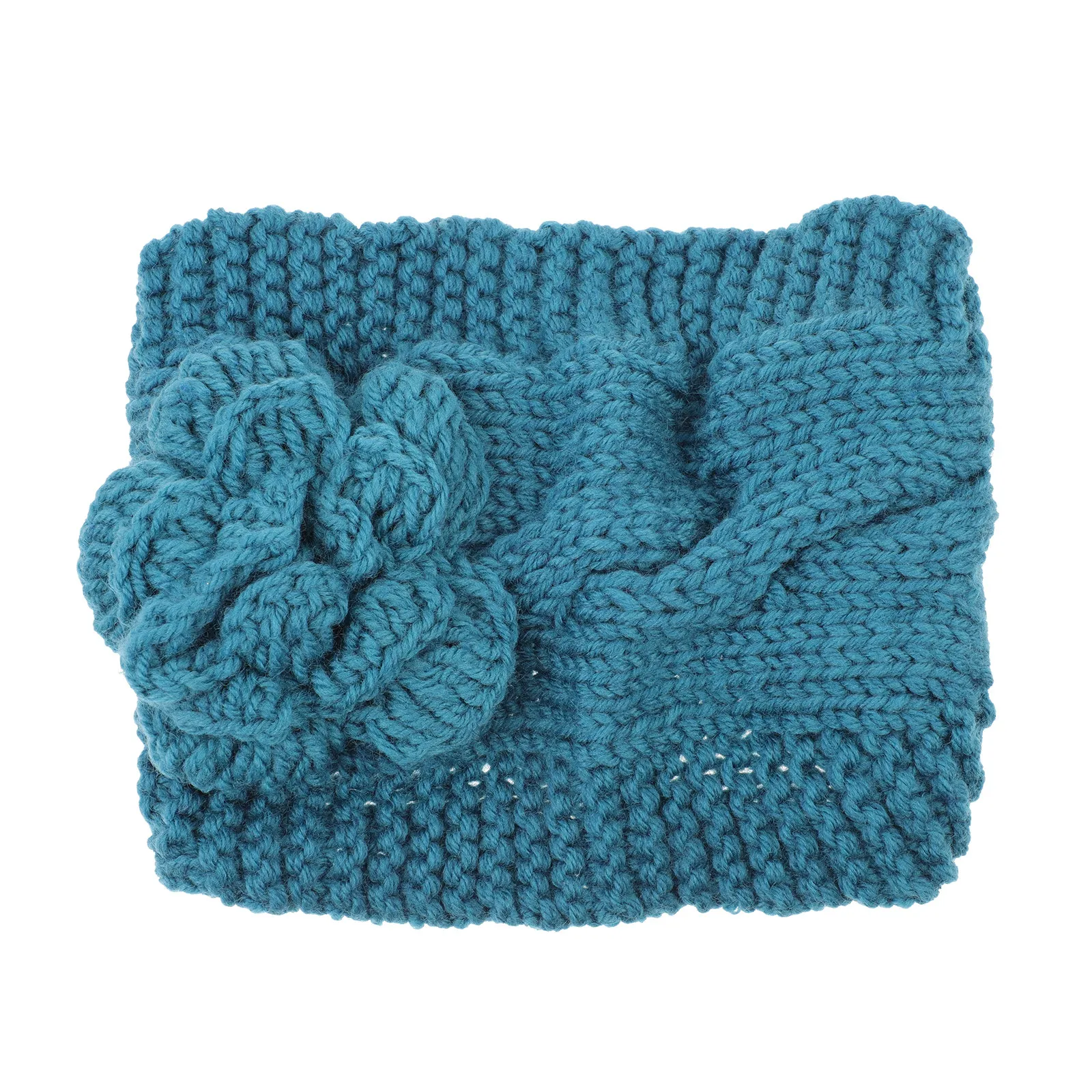 1Pcs Knitted Hairband Women Soft Lightweight Warm Headband Windproof Head Wrap Stylish Elastic Hair Accessory for Ceremony