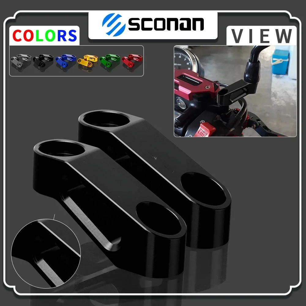 

For BMW K1600 K1600GT L K1600GTL k 1600 gt l Motorcycle Extended mirror bracket Rearview Mirror Extender Adaptor Accessories