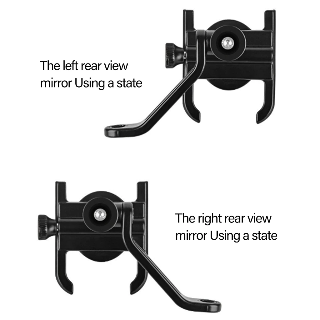 

1pc Anti Slip Aluminum Bike Phone Stand with Quick Installation for Motorcycles and Electric Bikes Scooters Delivery Drivers