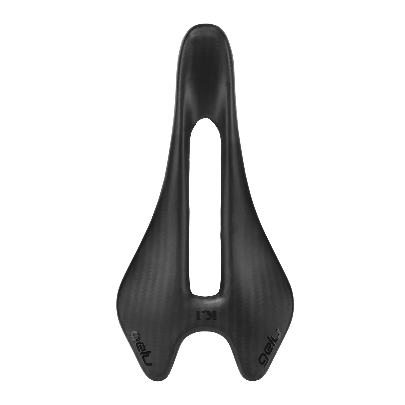 Carbon Fiber Road Saddle Ultralight 54g Ergonomically Designed Full Carbon Double-Track Hollow Breathable Bike Seat Cushion