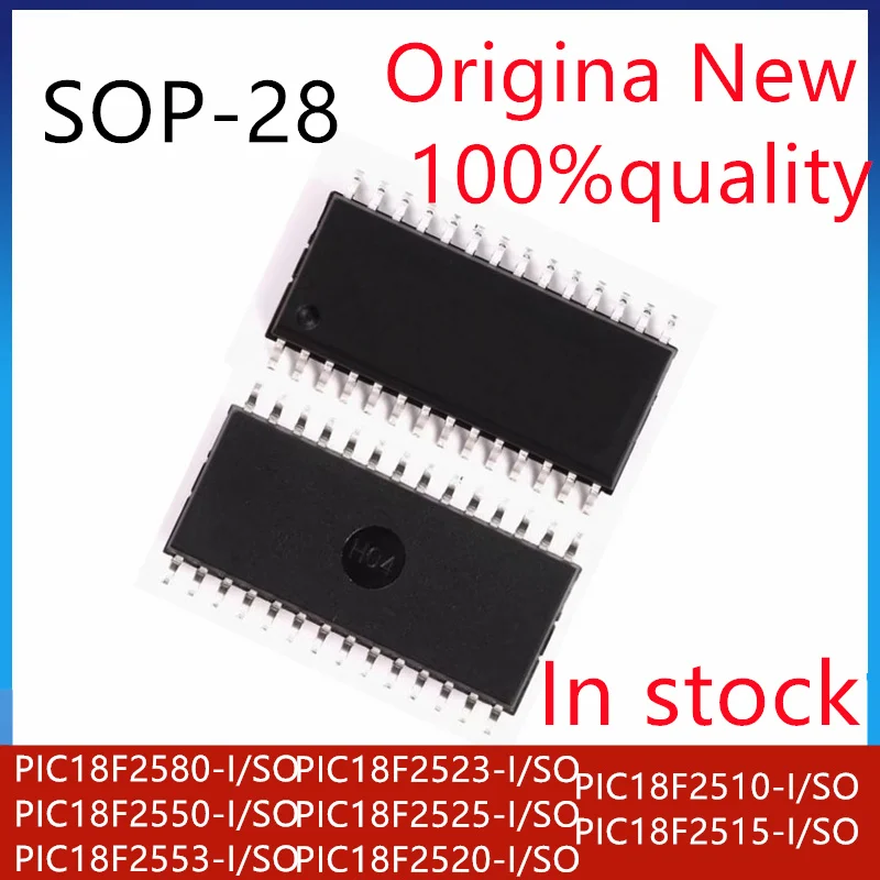 PIC18F2580-I/SO PIC18F2550-I/SO PIC18F2553-I/SO PIC18F2523-I/SO PIC18F2525-I/SO PIC18F2520-I/SO PIC18F2510-I/SO PIC18F2515-I/SO