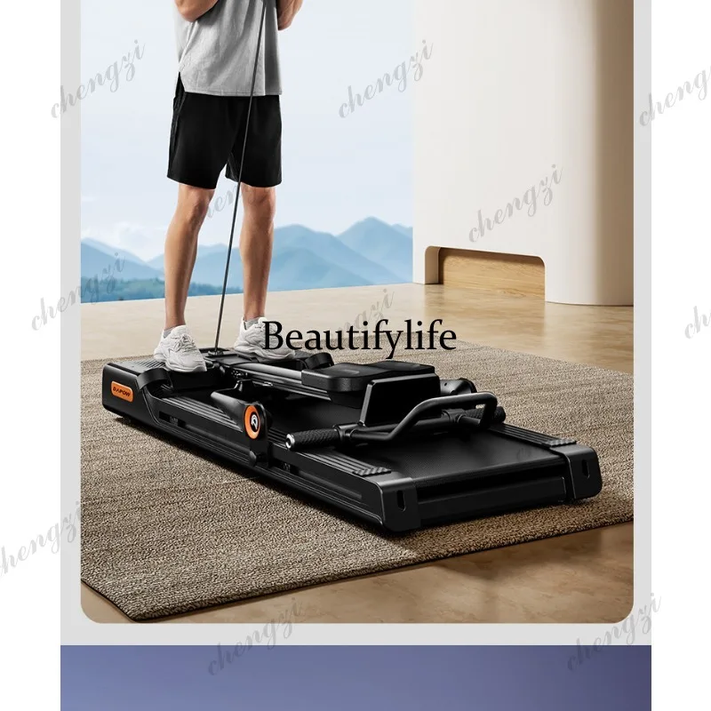 Treadmill Household Small Indoor Gym Special Family Folding Rowing Machine, New
