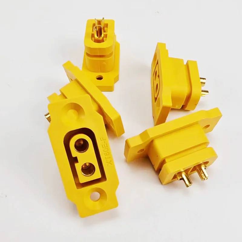 5 stücke/10 stücke XT60E-F Weibliche Stecker Große Strom Gold/Messing Ni Überzogene Stecker Power Batterie Anschluss Adapter für RC Modell
