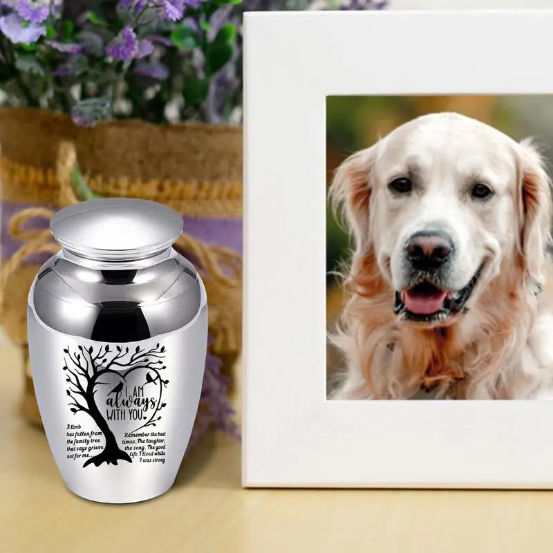 Dog Cremation Box For Ashes Small Pet Urn Urn Keepsake Urn For Ashes Aluminum Alloy Small Pet Urn Cat Urn For Ashes And Hairs