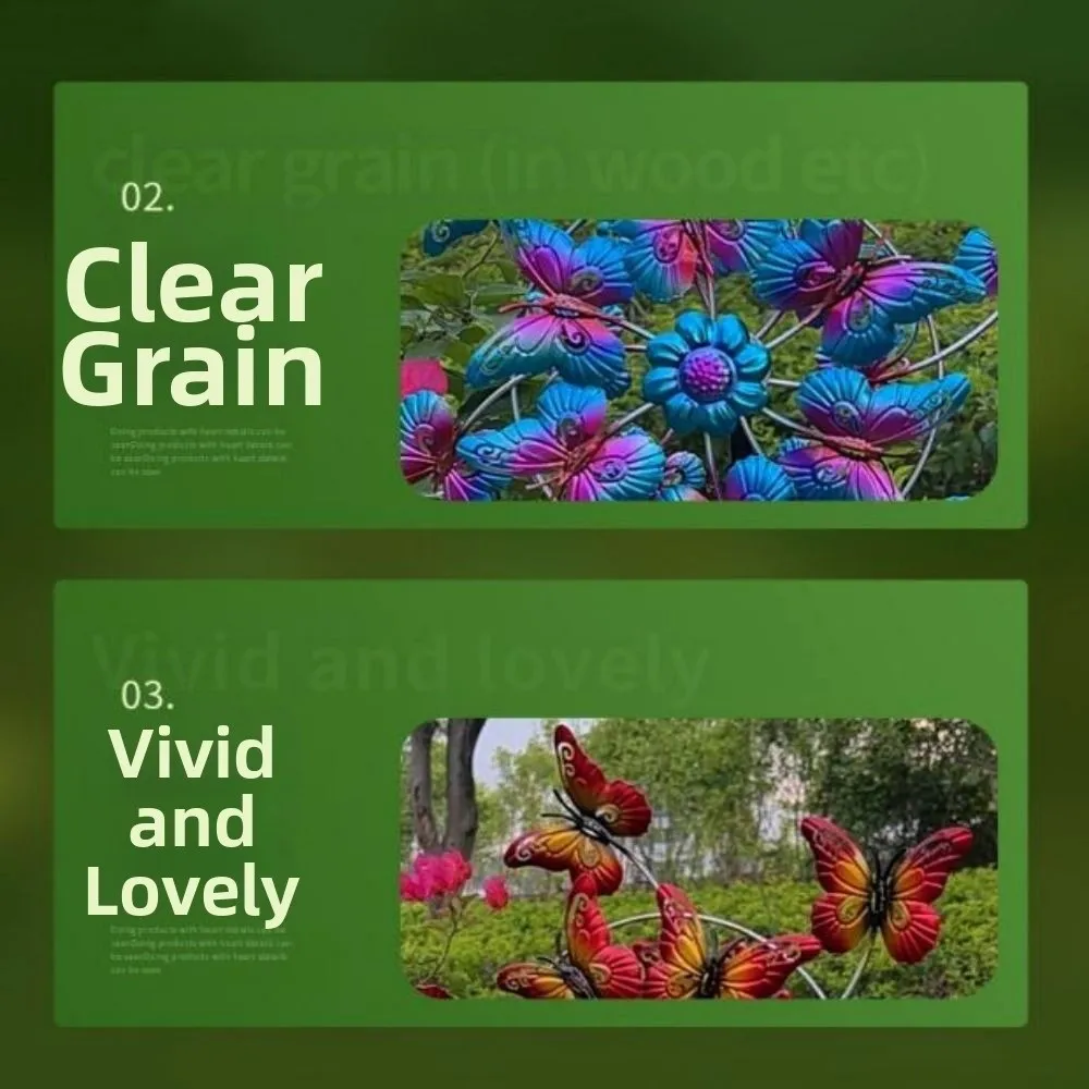 

Новый мультистиль, металлический ремесленный орнамент, металлические двухслойные кинетические ветровые блесны, ловушки ветра, спиннер для уличного двора