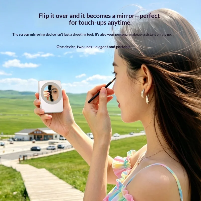 Anywi Wireless Bluetooth Magnetic Screen Mirroring Device 2 8 Inch Hd Long Battery Life Vlog Selfie Remote Shooting For