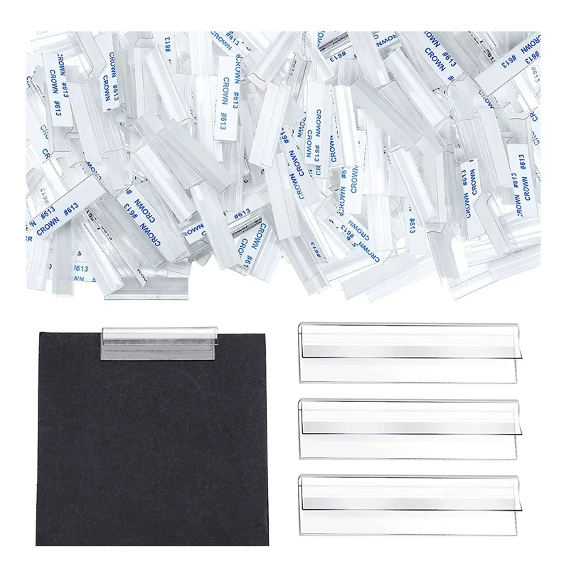 

450 Pcs Earring Card Adapter Bulk Plastic Lip Adapter Self Adhesive Lip Hanger for Earring Necklace Card Jewelry Display