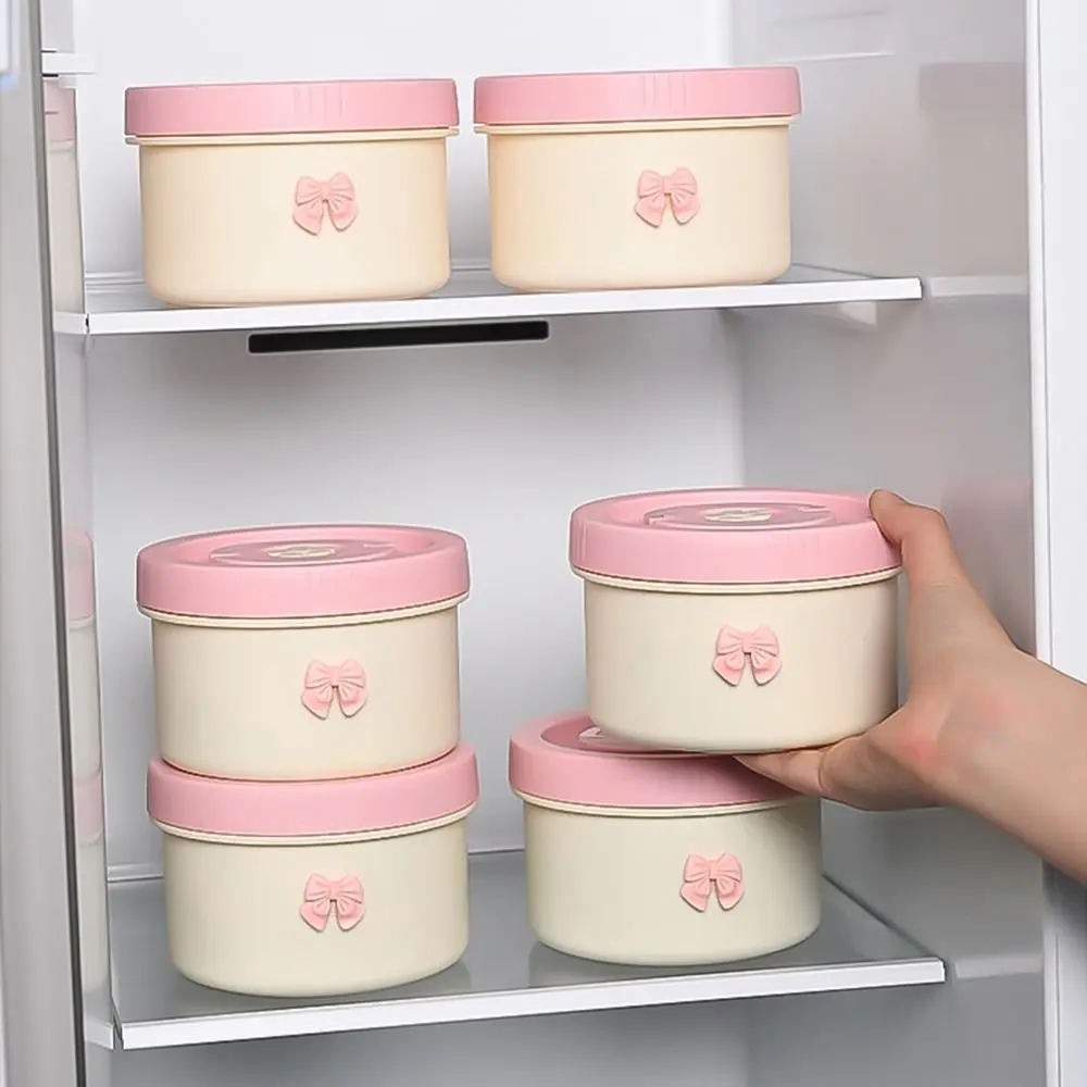 

Пластиковая стандартная коробка с крышкой и ручкой для хранения зерна хлопьев, 3 шт.