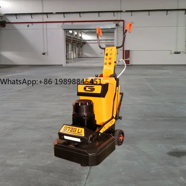 

Floor Surface Concrete Grinding Machine 330mm Hand Push Polishing Concrete Grinder