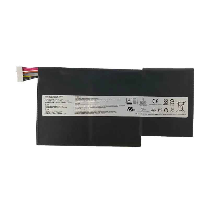 BTY-M6J BTY-U6J Laptop Battery for MSI GS63 GS63VR 6RF GS73 GS73VR 6RF MS-17B1 MS-16H2 MS-16K2 GS63VR-7RF 11.4V 64.98Wh/5700mAh