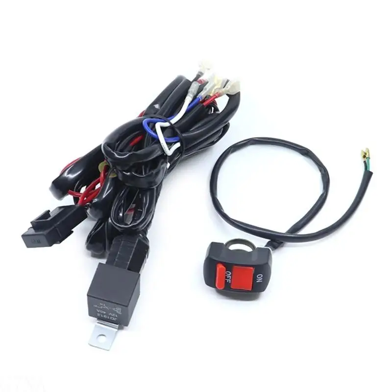 G7NA Auto Car Cable Wiring Harness ON/OFF Switch for Motorcycle Fog Light