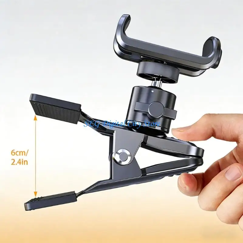 U75B Universal Smartphone Clip For Stable Positioning Live Streaming Teaching