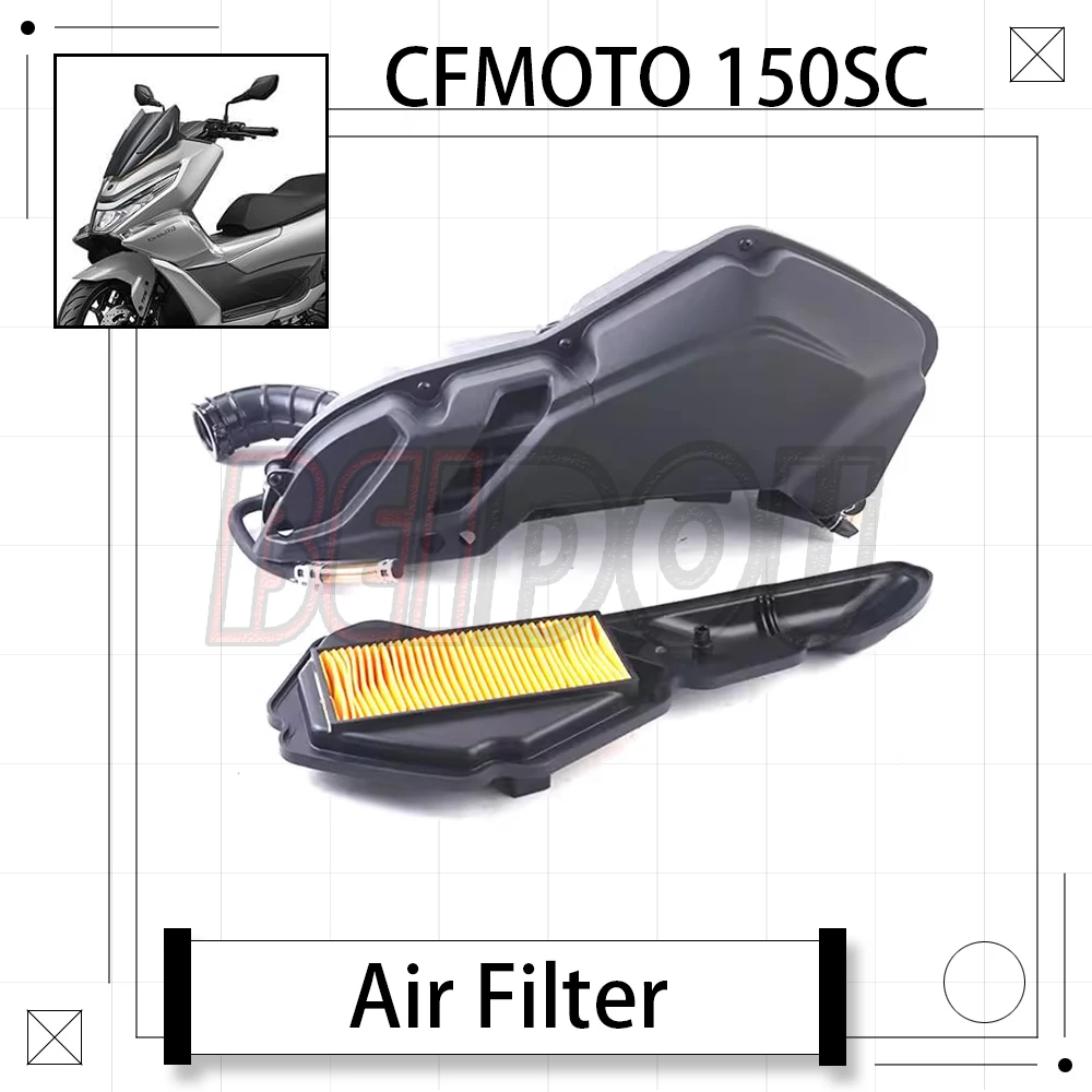 

For CFMOTO 150SC SC150 150 SC Motorcycle Original Air Filter Element Assembly Air Filter CF150T-31