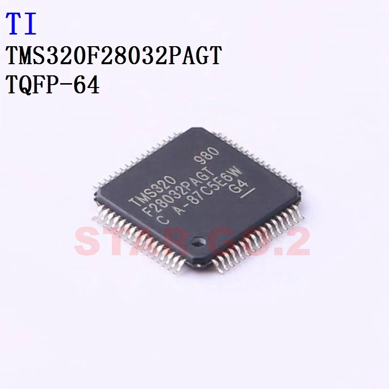 2PCSx TMS320F28032PAGT TQFP-64 TI Microcontroller