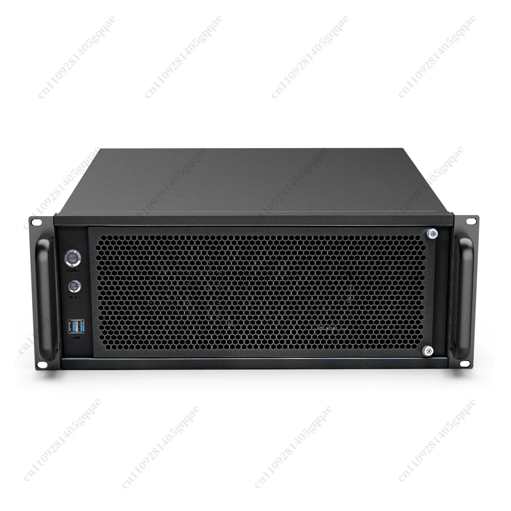 New 4U Chassis Industrial Control Server 360 Water Cooling EATX Main Board ATX Power Supply USB3.0 Metal Switch