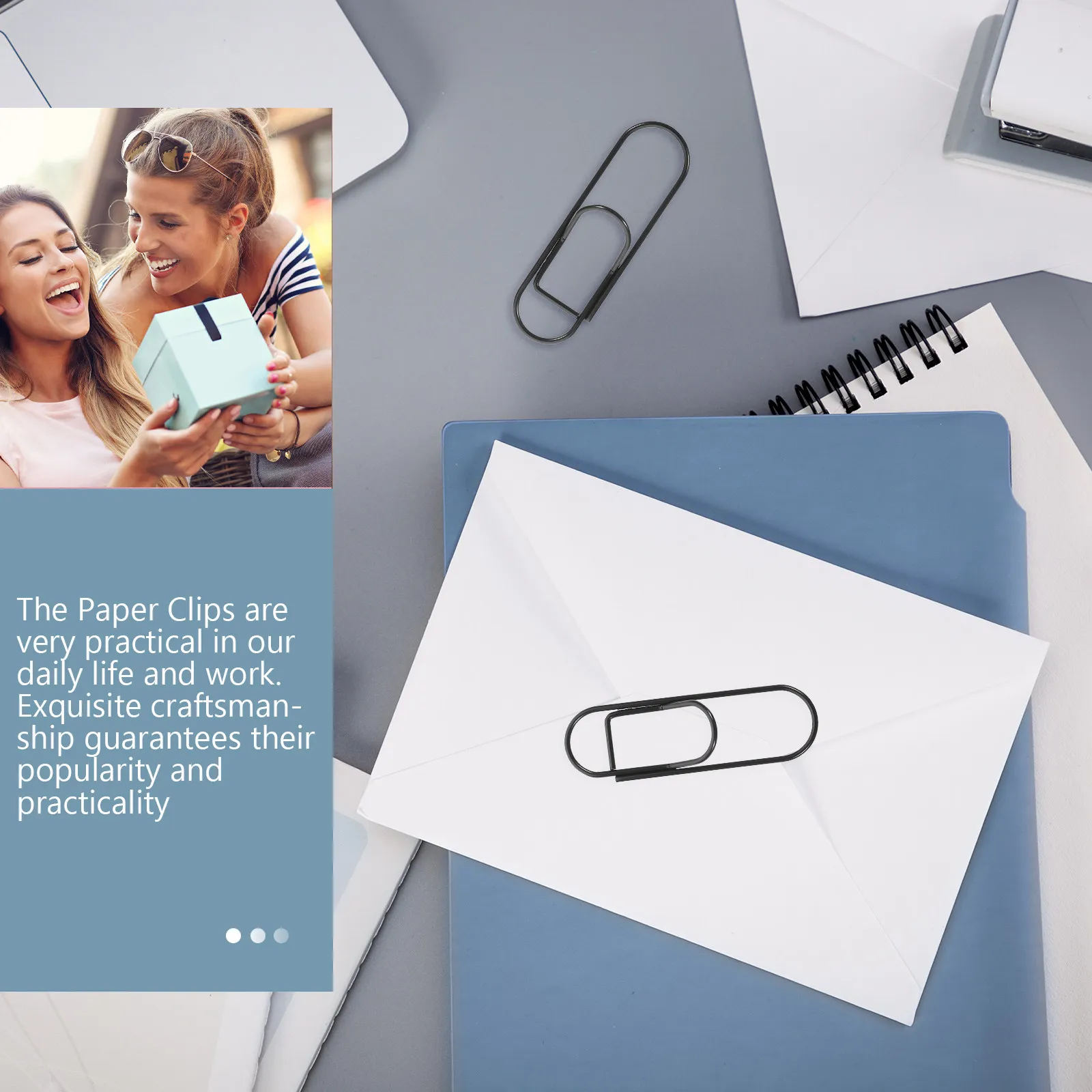 

20Pcs Mini Pen Clips Creative Shaped Document Fixing Clip for Journals Planners Hanging Paper Notepad Office Desk Organizer