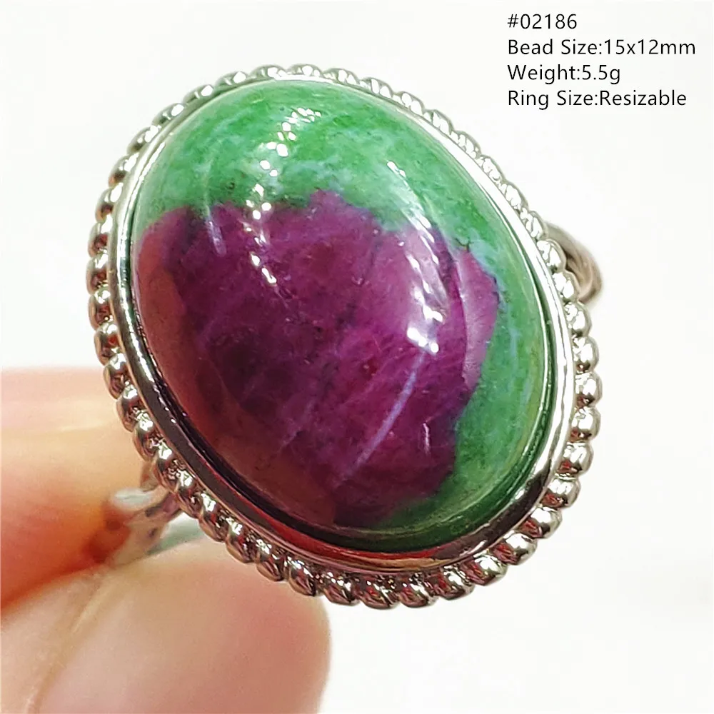 Natural Red Ruby Star Light Adjustable Ring 925 Sterling Silver Fashion For Woman Men Red Ruby Gemstone Jewelry AAAAA