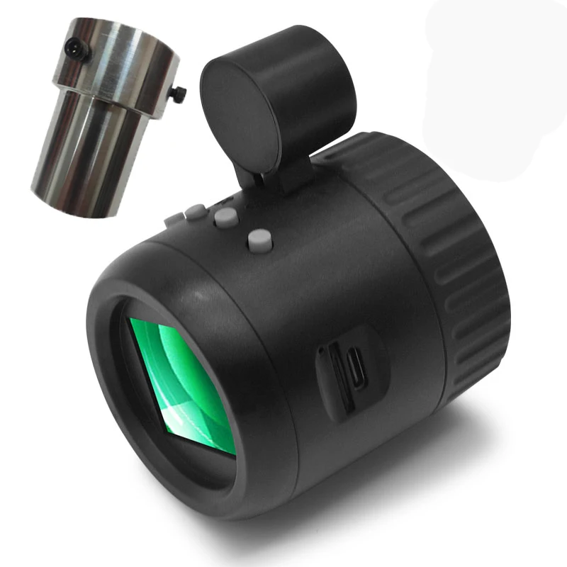 

Ponbos NVP10 Professional Telescope Eyepiece Camera 10X Zoom Digital Infrared Night Vision for Monoculars Scope 35-48mm