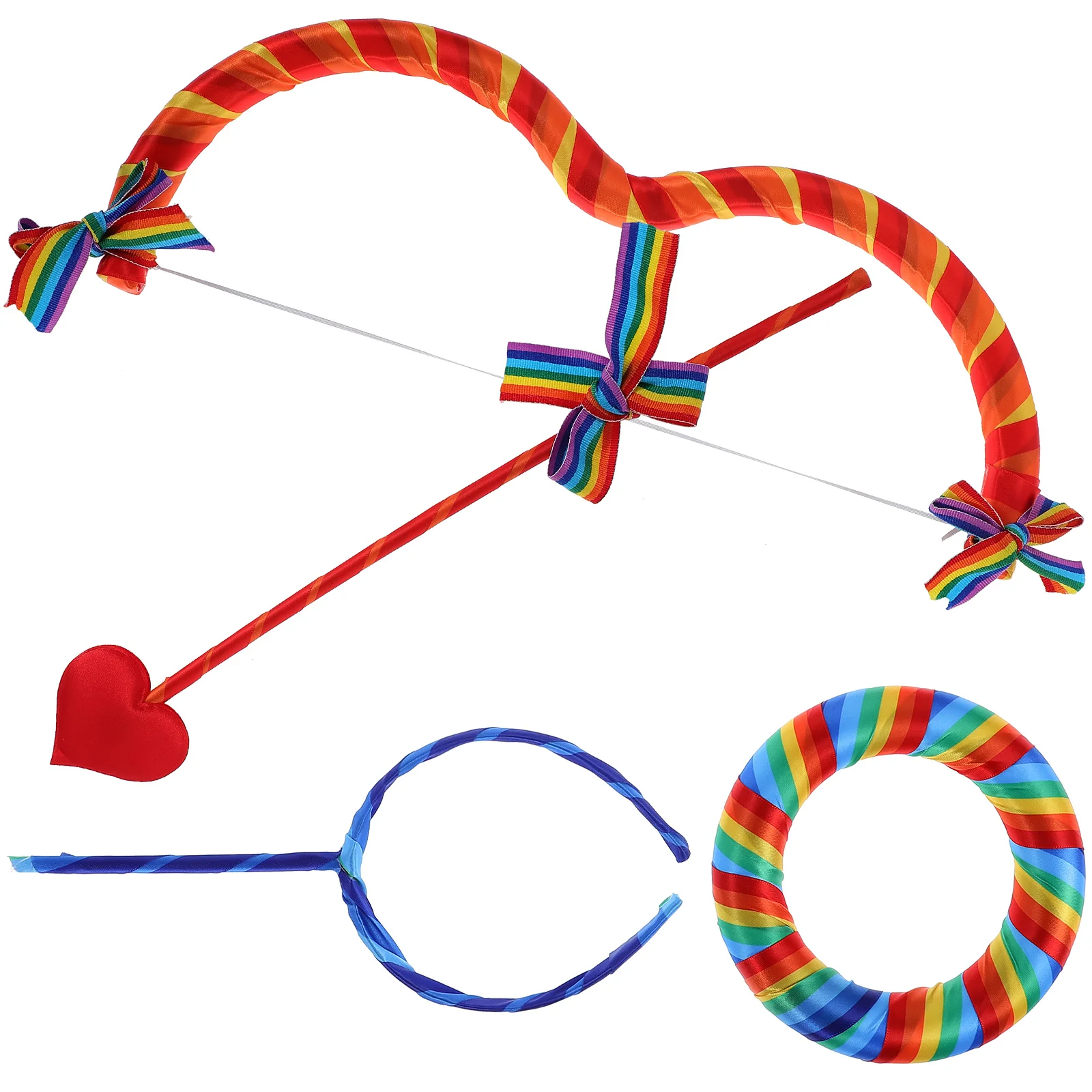 

Cupid Arrow Props Valentine Bow Headbands Valentine's Accessory Accessories Halloween Costume Plastic Cosplay Child Costumes