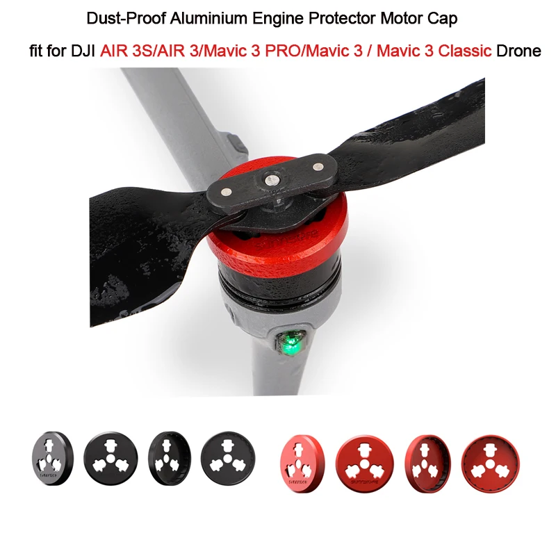 Dust-Proof Engine Protector Motor Cap fit for DJI Air 3S/Air 3/Mavic 3 PRO/Mavic 3 Classic/Mavic 3 Drone Motor Cover Accessories