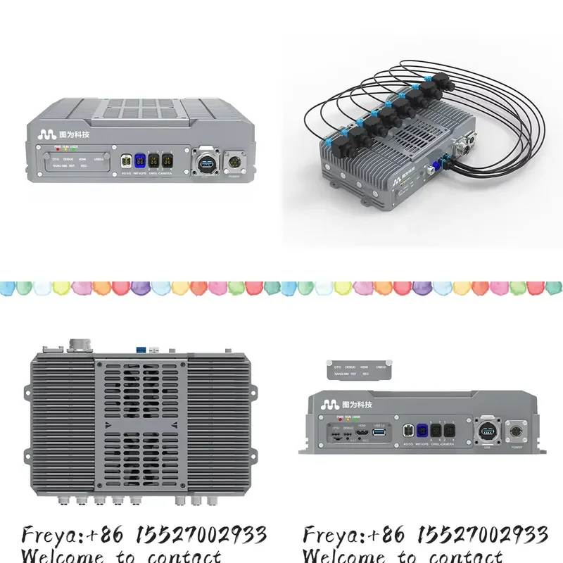 TWOWIN Jetson AGX Orin 64GB 200TOPS Industrial AI Box T930G Embedded Edge Computer GMSL M.2 PCIe NVMe SSD 8 GMSL