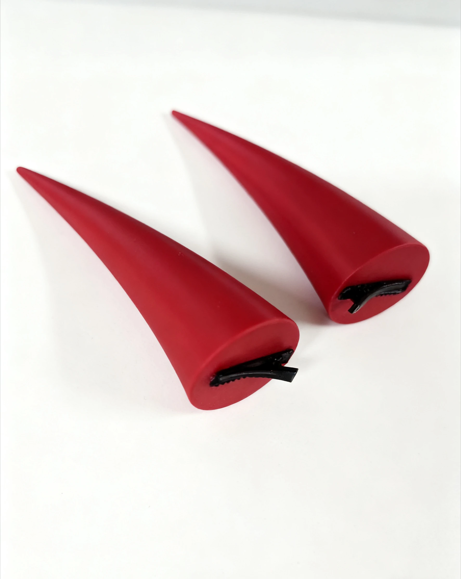 Chainsaw Man Cosplay Power Demon Anime Devil Red Horn Hair Clips Cute Headwear… - Image 2
