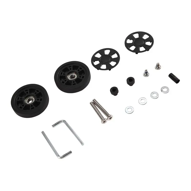 IALJ-For Replacement 2PCS Luggage Wheels 60X12mm Low-Noise Rolling Bearing For Travel Suitcase Caster
