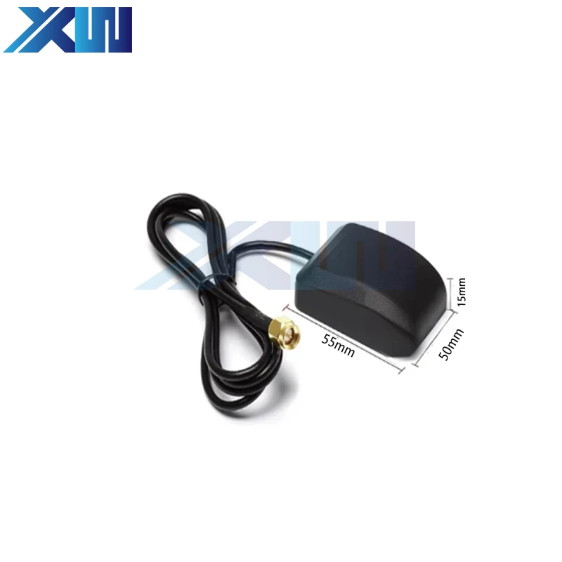 GPS+GLONASS+BD Navigation Active Antenna Outdoor 28dbi Amplifier 3-satellite Car Positioning Signal Booster SMA FAKRA Magnetic