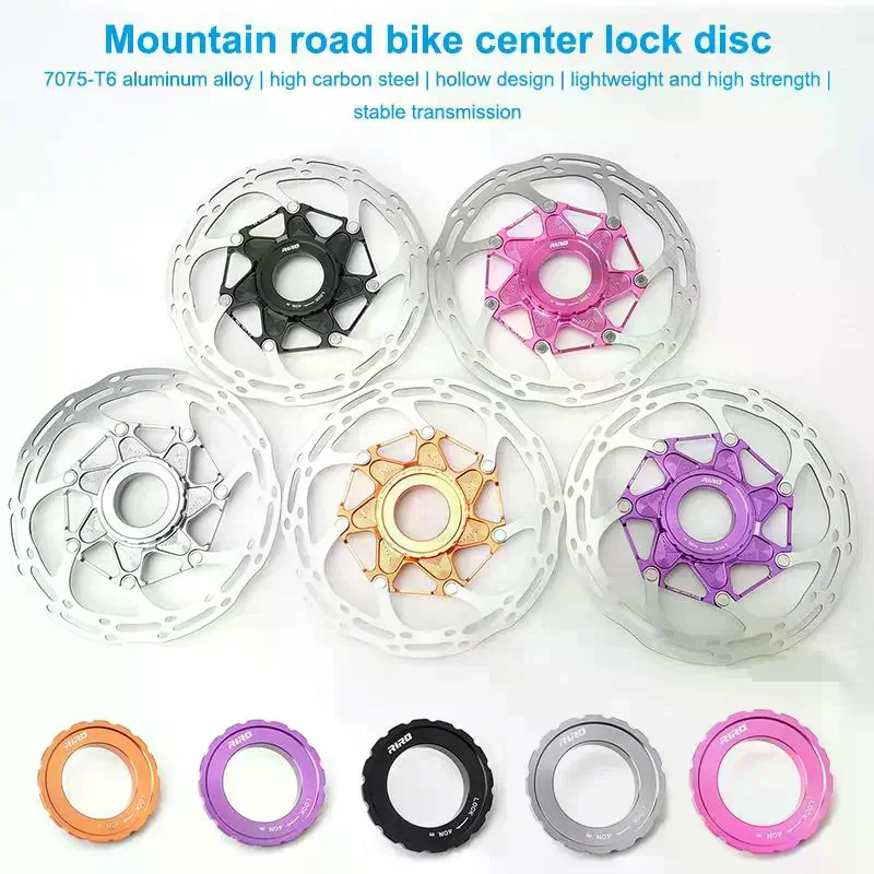 

Bicycle Center Lock Rotor Hollow Heat Dissipation Wind Breaking For Road Mountain Bike Disc Brake Accessories