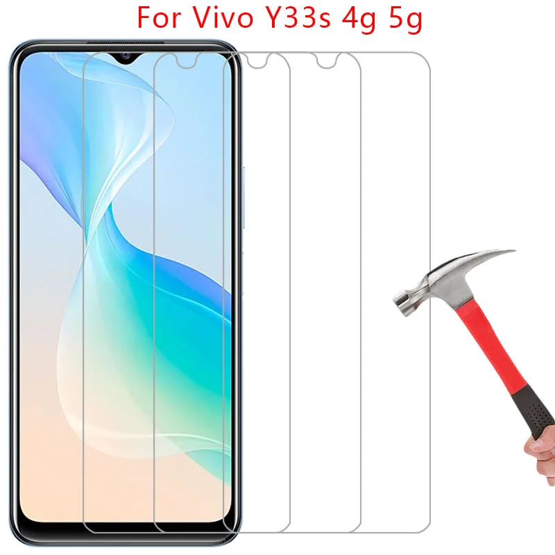 screen protector for vivo y33s 4g 5g protective tempered glass on vivoy33s y 33s 33 y33 s ys33 33ys s33y phone film glas 9h viv