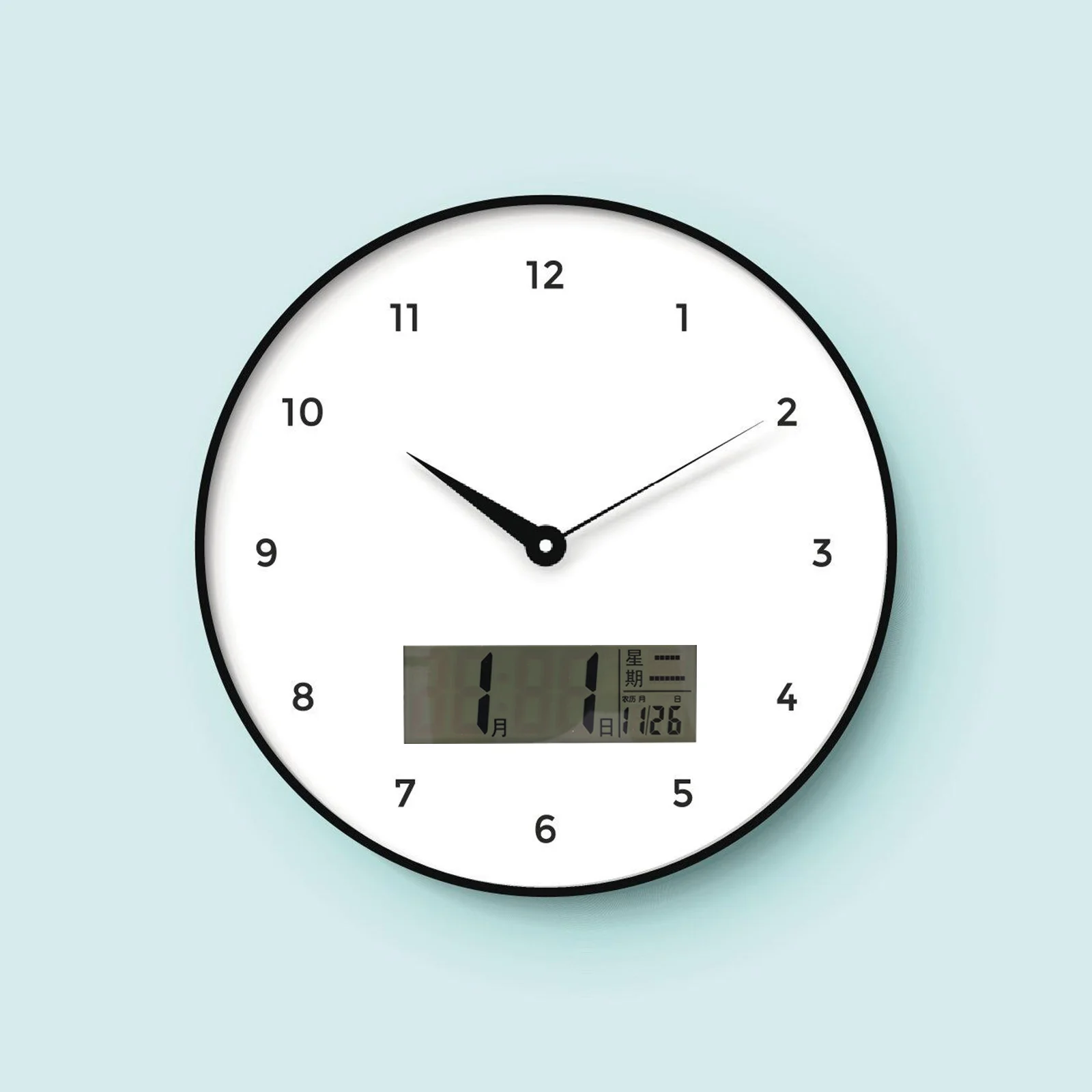 Small Desk Clocks Operated Digital Wall Lcd Advent Calendar for Children