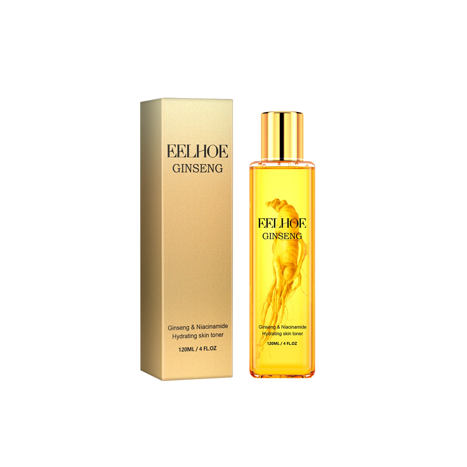 

Ginseng Toner Lightened Fine Lines, Moisturized, Glossy, Non-Greasy, Easily Absorbed And Improved Skin Elasticity
