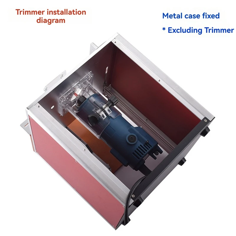 Router Table Insert Plate Electric Wood Milling Flip Board With Miter Gauge Guide Set Table Saw Woodworking Workbench