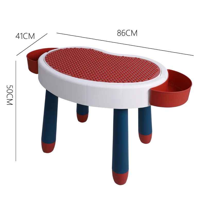 Factory price hot sale  cute design Fashionable home use plastic kids children baby use desk table for study